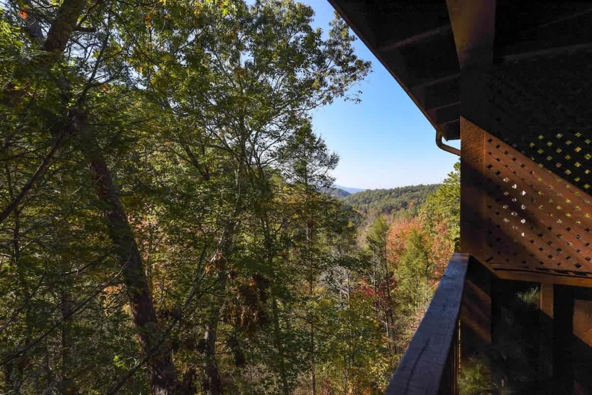 Nice View Fireplace, Hot Tub, Porch Bed, Private Sevierville Luaran gambar