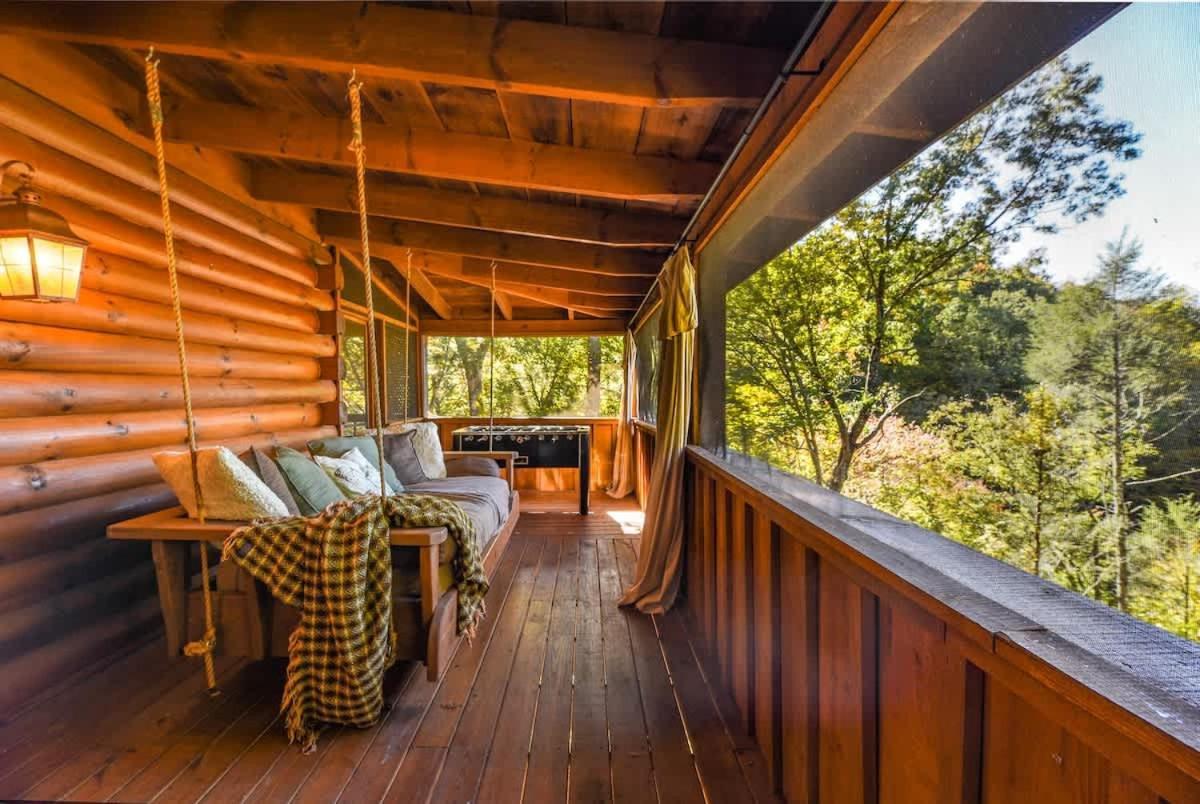 Nice View Fireplace, Hot Tub, Porch Bed, Private Sevierville Luaran gambar
